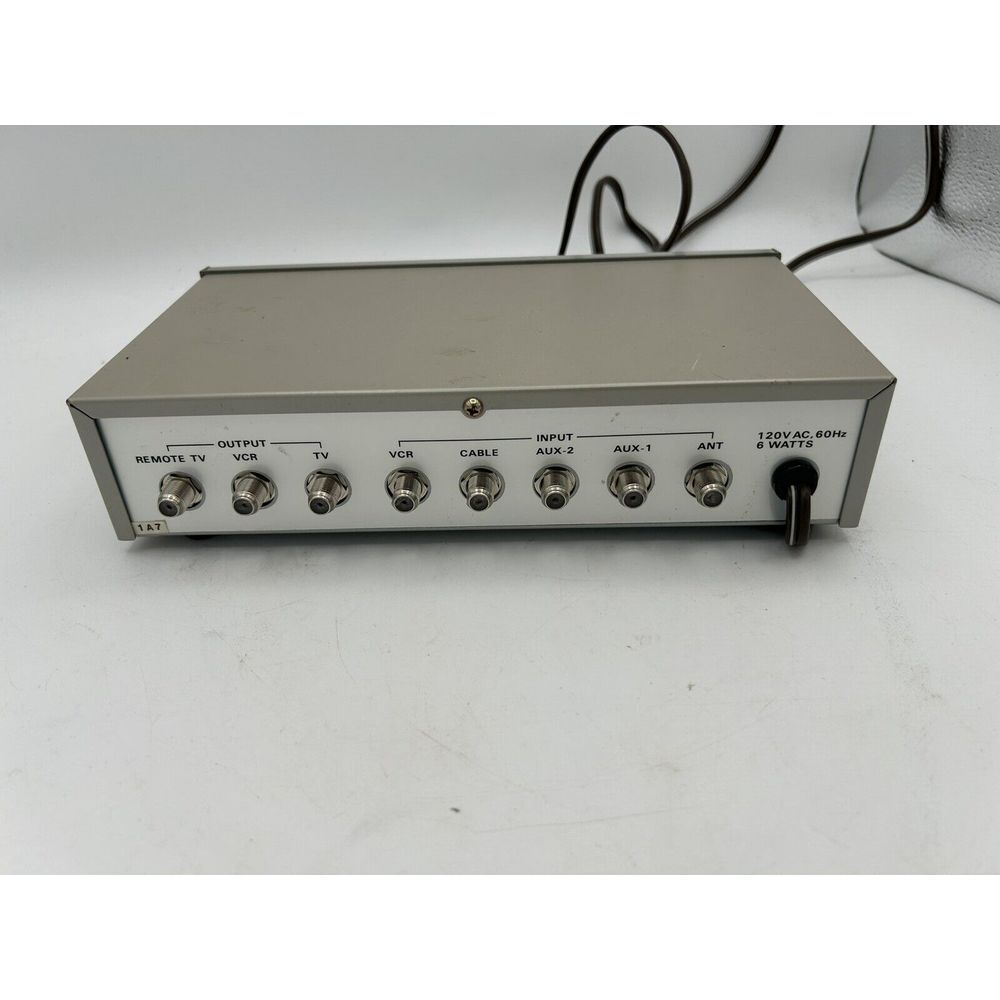Vintage Archer Amplified Video Selector Model No.15-1264 Input Power : AC 120V. - Picture 2 of 3